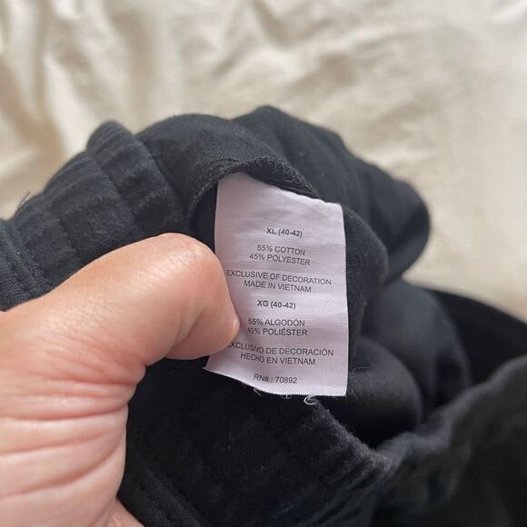 Layer 8 Shorts Mens XL Black Sweat Pockets Active Wear Outdoors - Picture 8 of 8